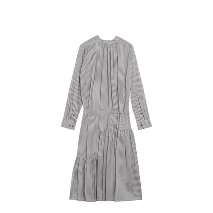 MAYFEYR - Dries Van Noten - Striped Shirt Dress In Cotton And Silk - 110503132703