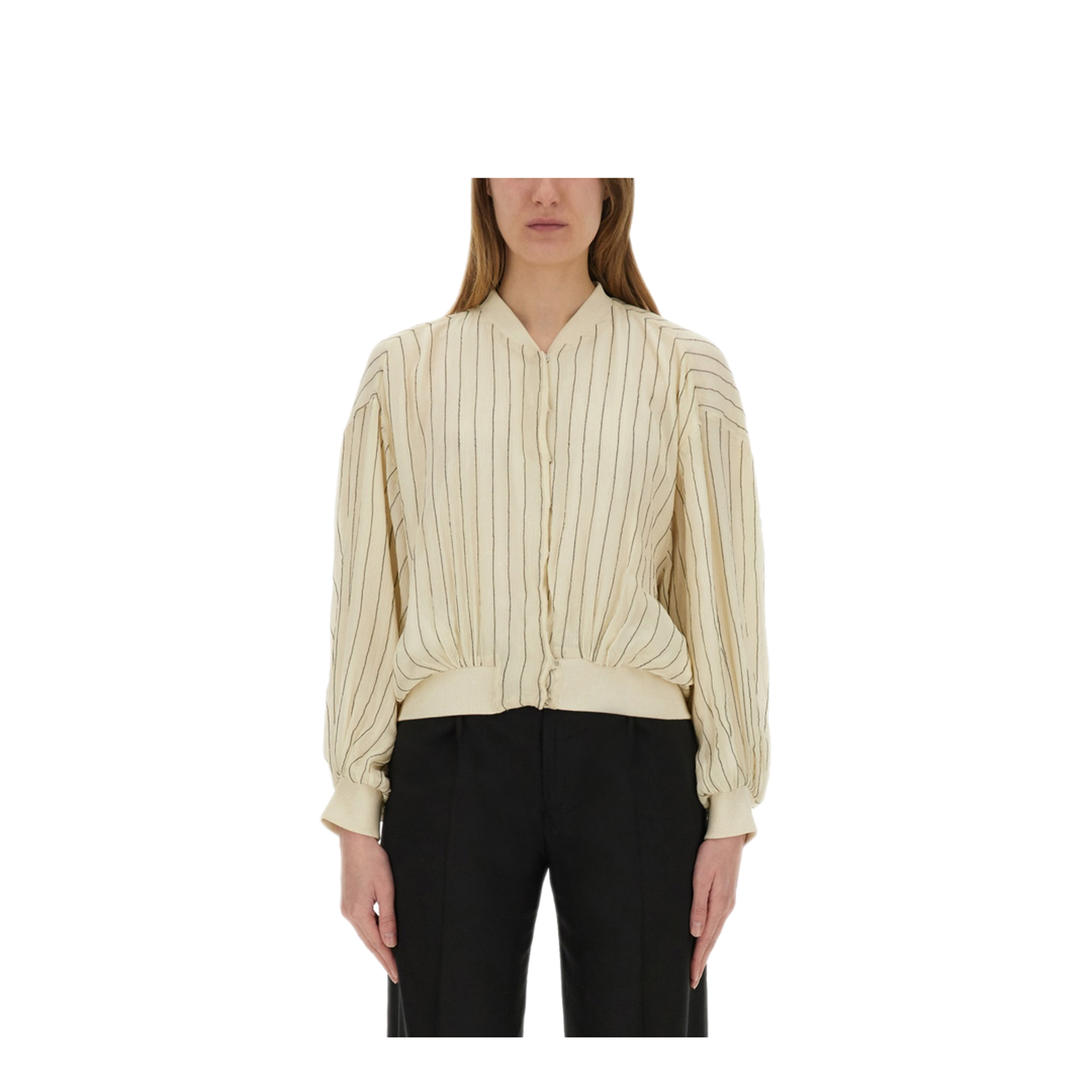 MAYFEYR - Alysi - Silk Bomber Jacket - 205912P5219MERIN