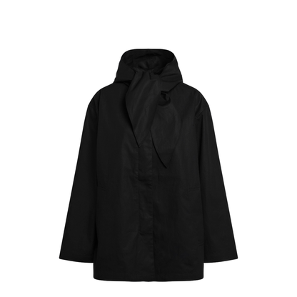 MAYFEYR - Toteme - Jacket With Black Organic Cotton Scarf - 262-WRO0292FB0633001