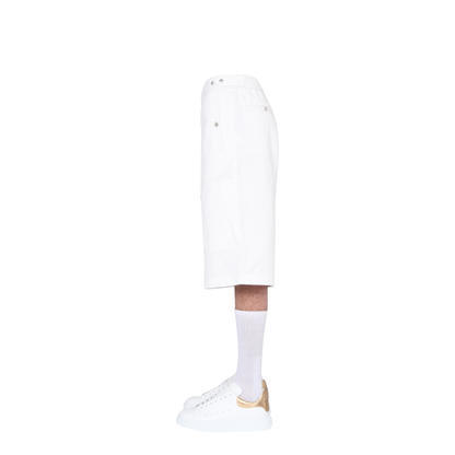 White Other Materials Pants