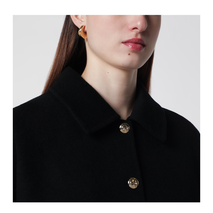 MAYFEYR - Anine Bing - Black Wool And Cashmere Jacket - A-01-10442WOBLK26