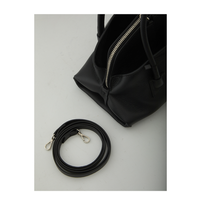 MAYFEYR - The Attico - La Passeggiata Top Handle Black Bag Mini - 260WAH00063117AA100