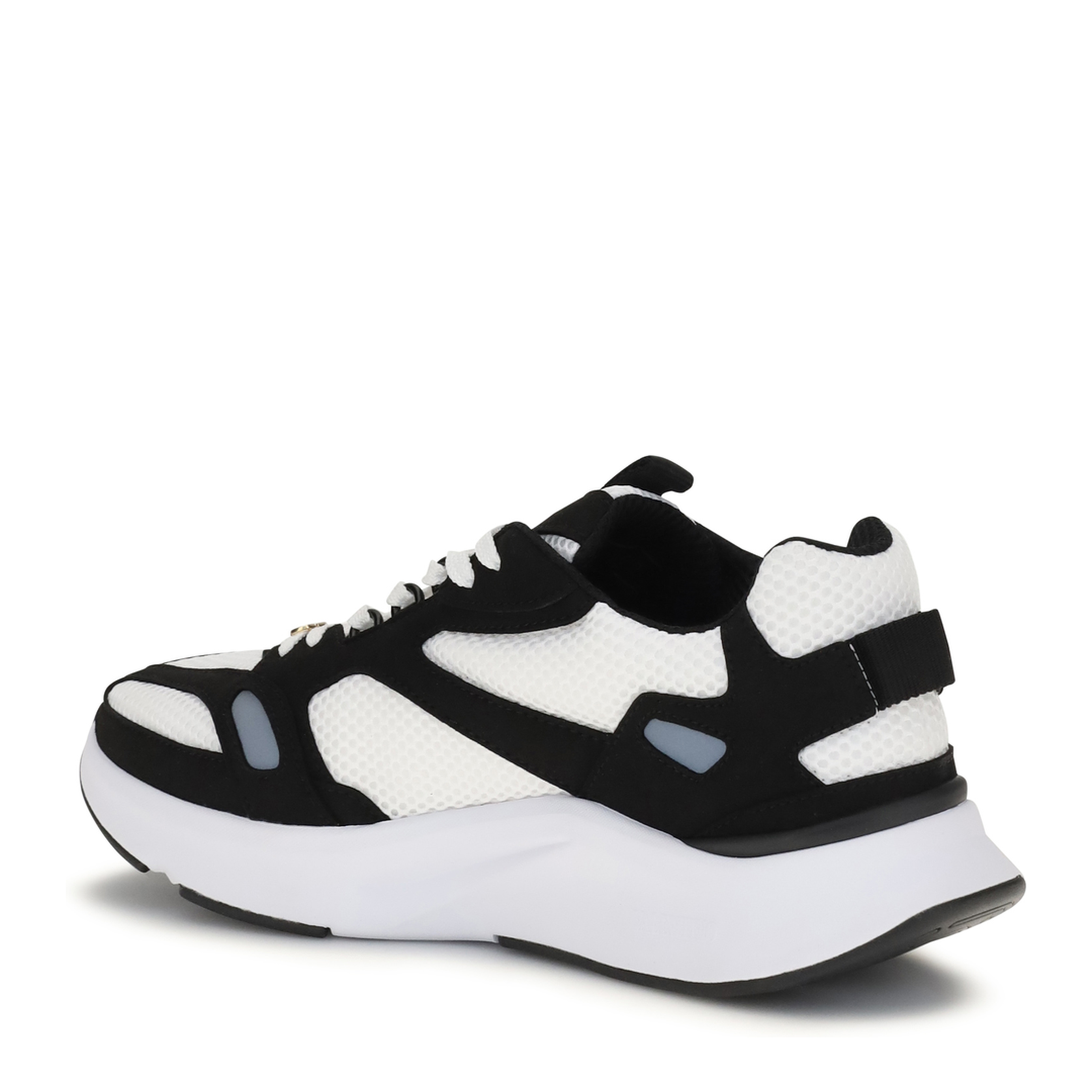 MAYFEYR - Valentino - Demivee Mesh And Suede Sneakers - 9Y2S0N88QAP
