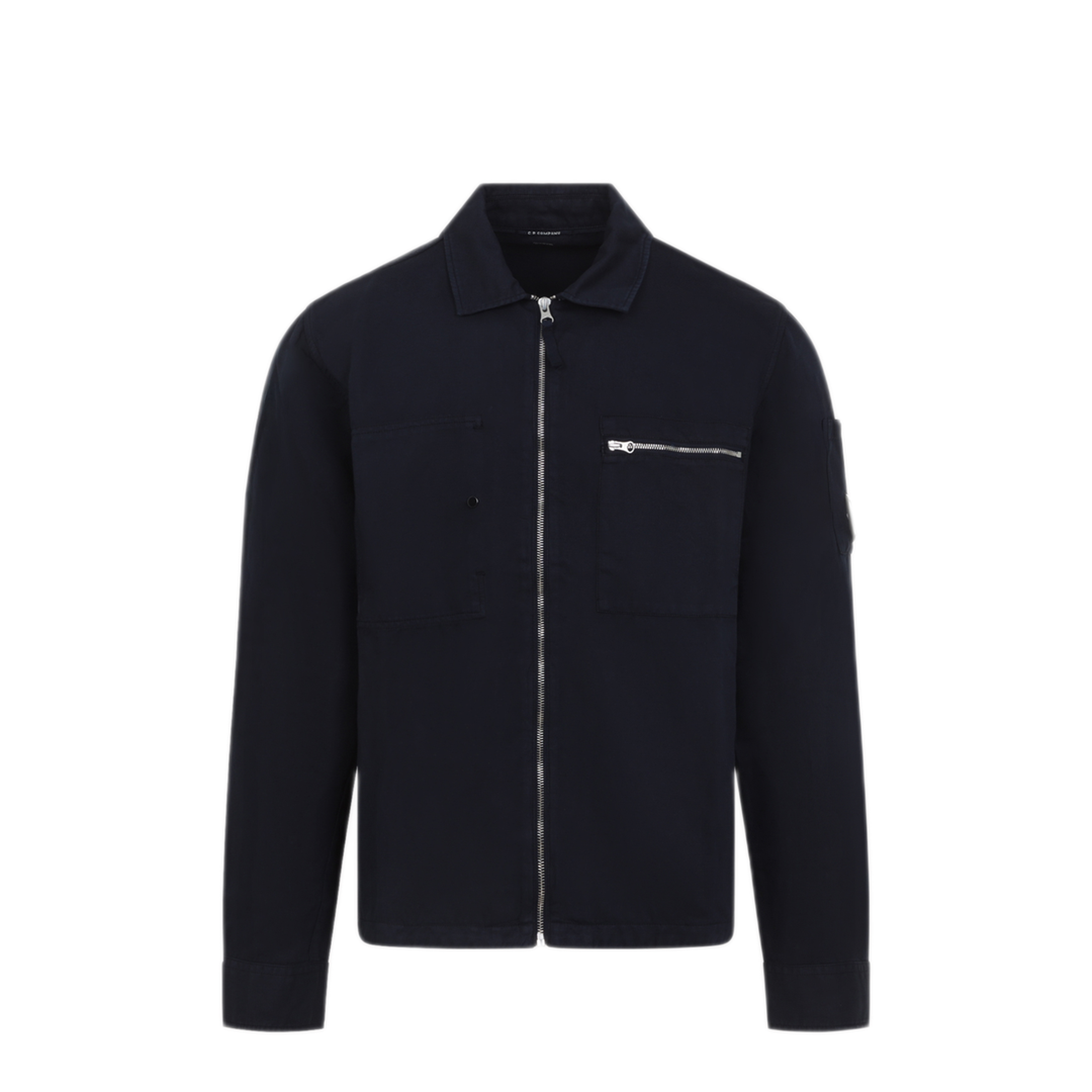 MAYFEYR - C.P. Company - Blue Cotton Shirt - 20CMOS226A110626G888