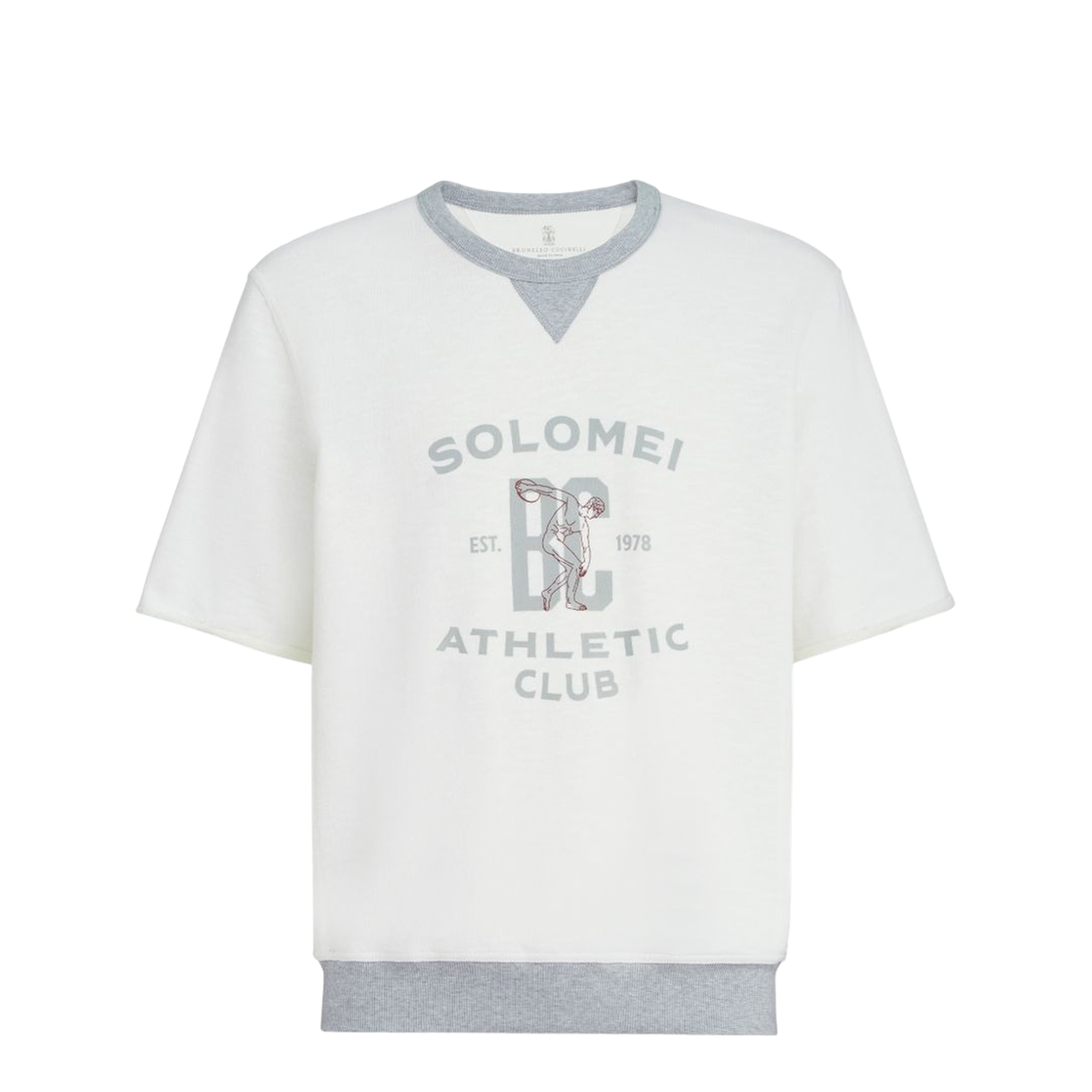 Short Sleeved Sweatshirt