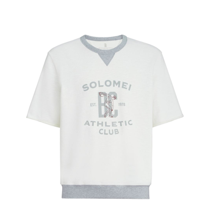 Short Sleeved Sweatshirt