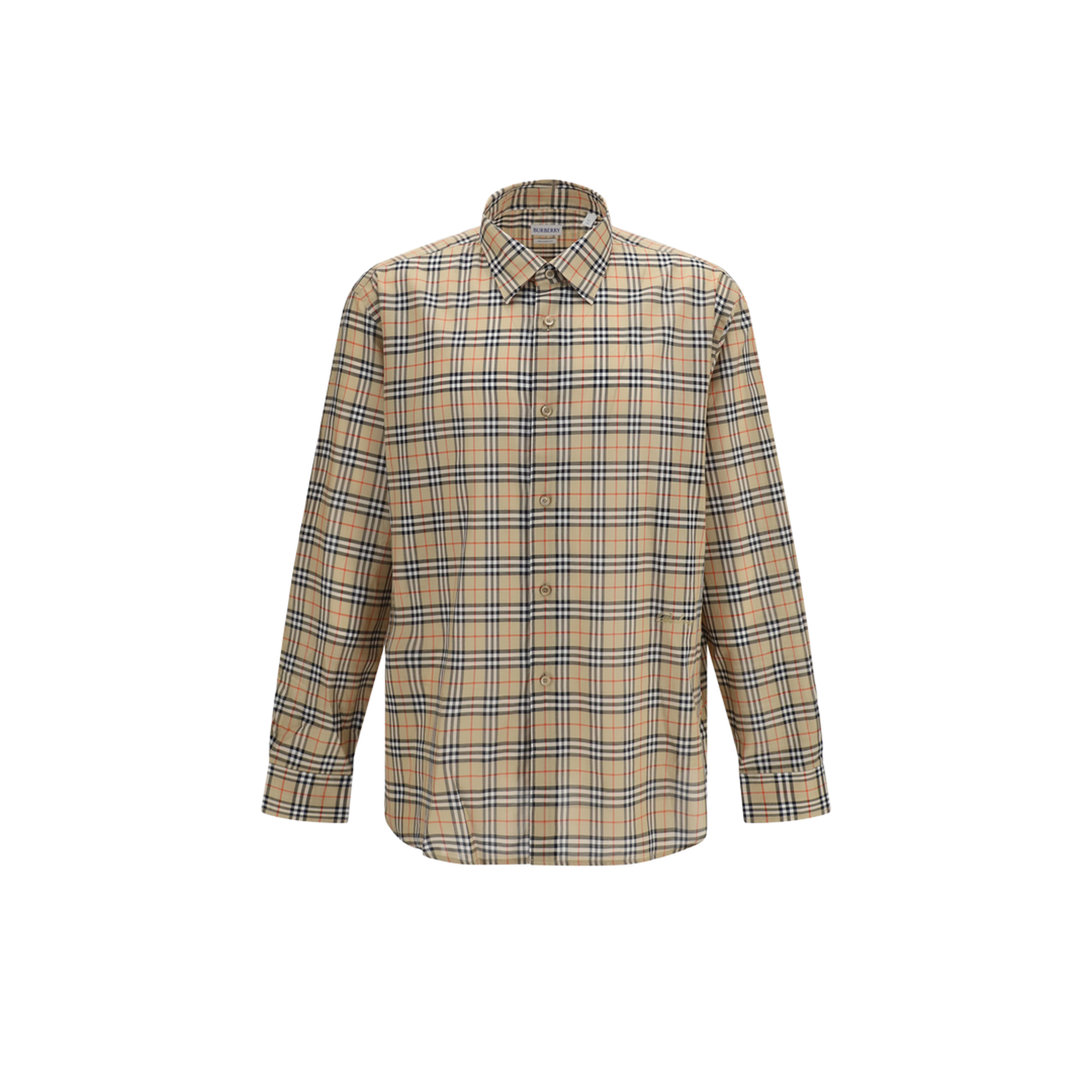 MAYFEYR - Burberry - Check All-Over Cotton Shirt - 8130238