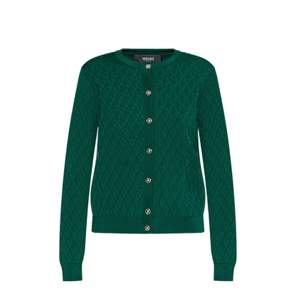 Cardigan with decorative pattern