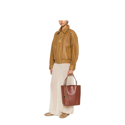MAYFEYR - Chloè - Spin Tote Bag In Grained Leather - CHC25SS811N8426P