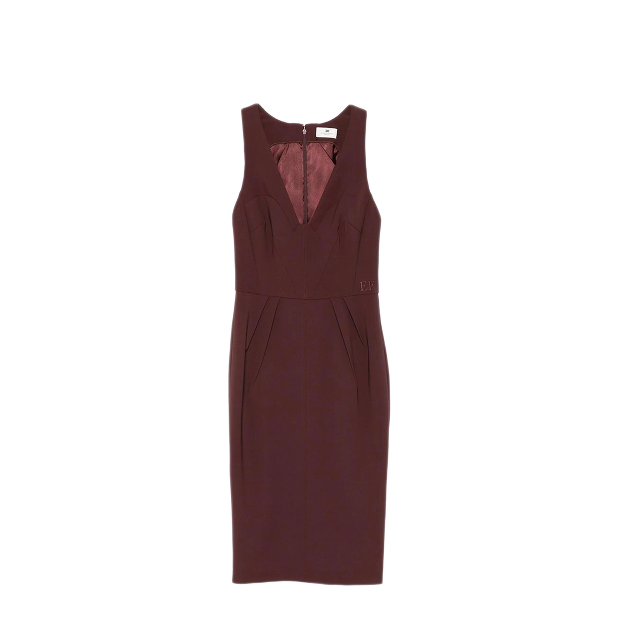 MAYFEYR - Elisabetta Franchi - Light Crepe Dress - AB94162E2644