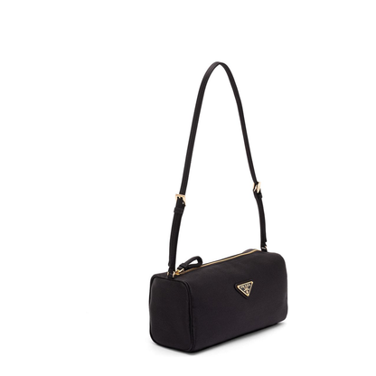 Black Satin Pouch