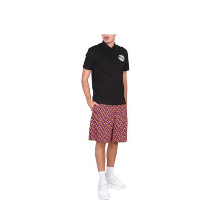 Bermuda with Logo Print