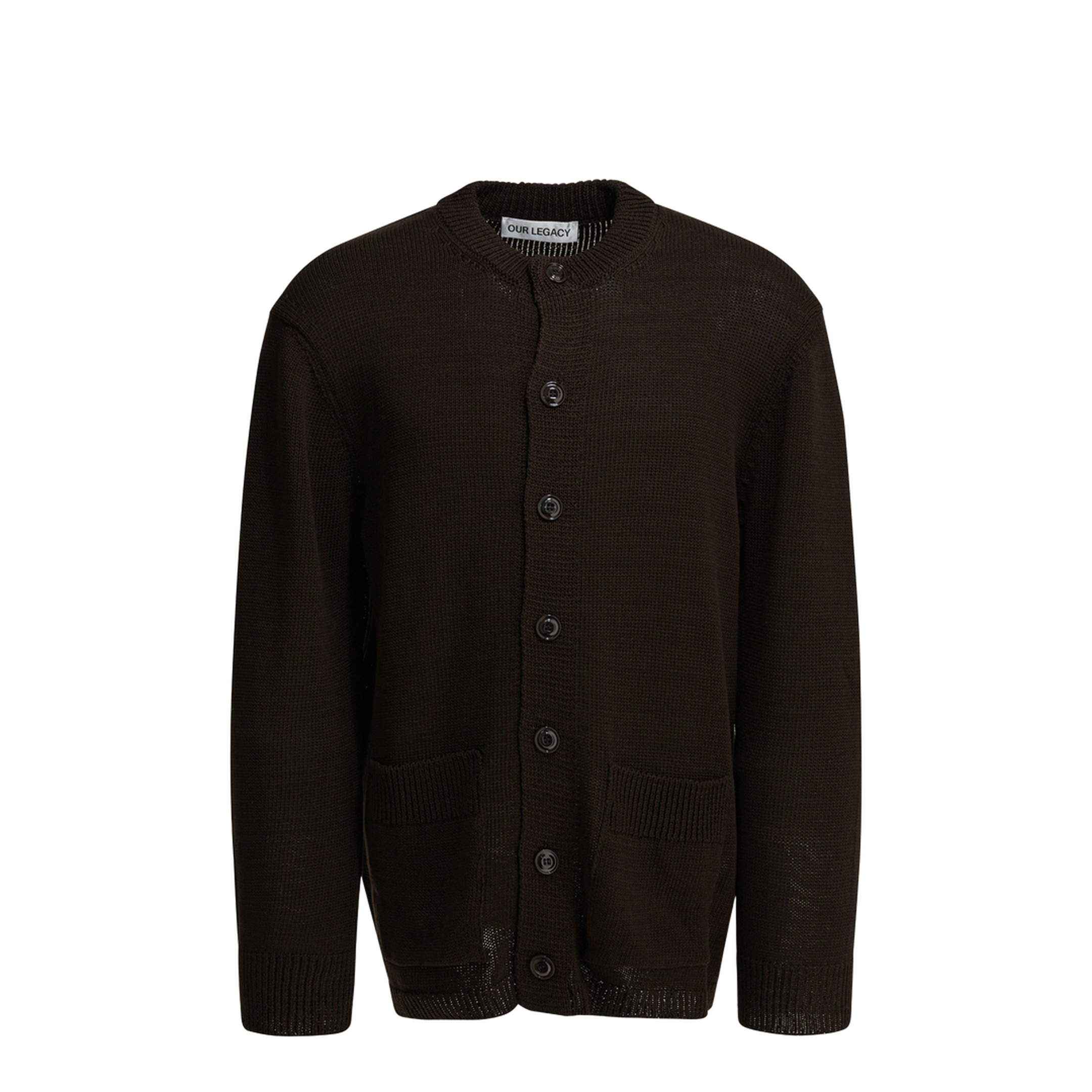 MAYFEYR - Our Legacy - Parlor Cardigan - M2263PBCOFFEE
