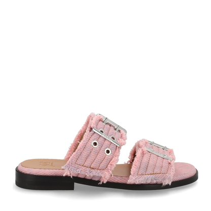 MAYFEYR - Ganni - Denim Sandal With Bangs - B102005105C