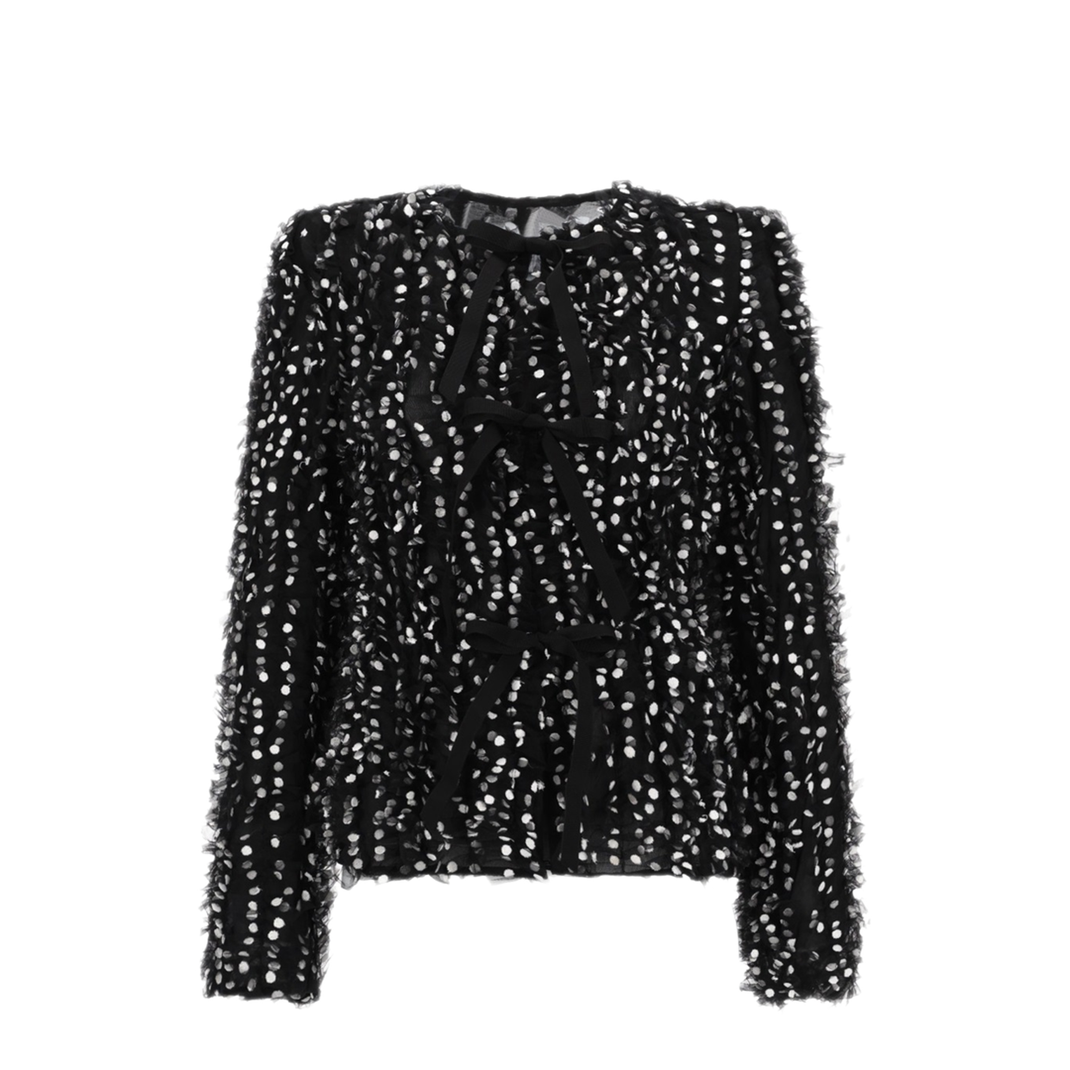 MAYFEYR - NINA RICCI - Polka Dot Embroidered Jacket - 26PCVE021PA0508M1048