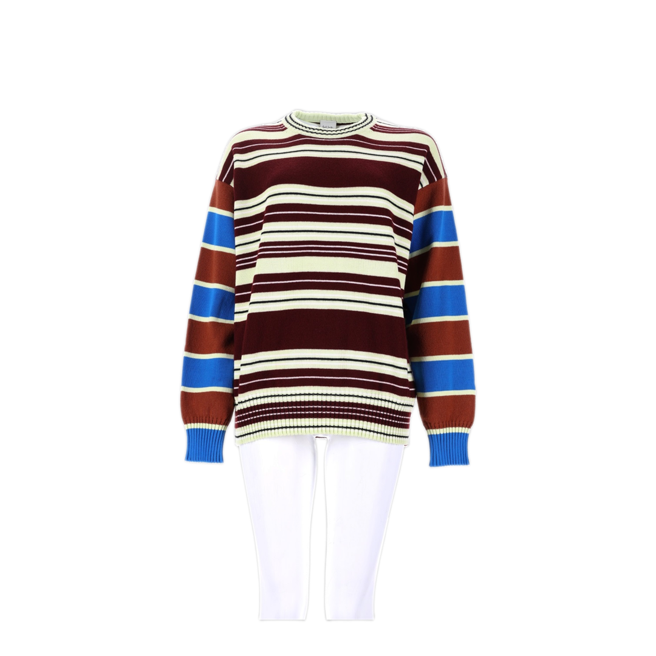 MAYFEYR - Paul Smith - Wool And Cotton Striped Sweater - W1R915NW1128612