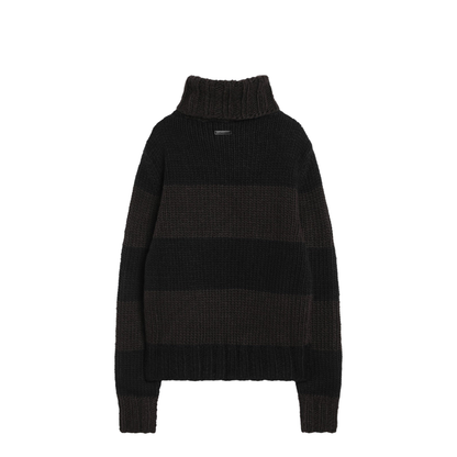 MAYFEYR - Dolce & Gabbana - Striped Wool-Blend Turtleneck Sweater - GXW68TJGMBPN9869