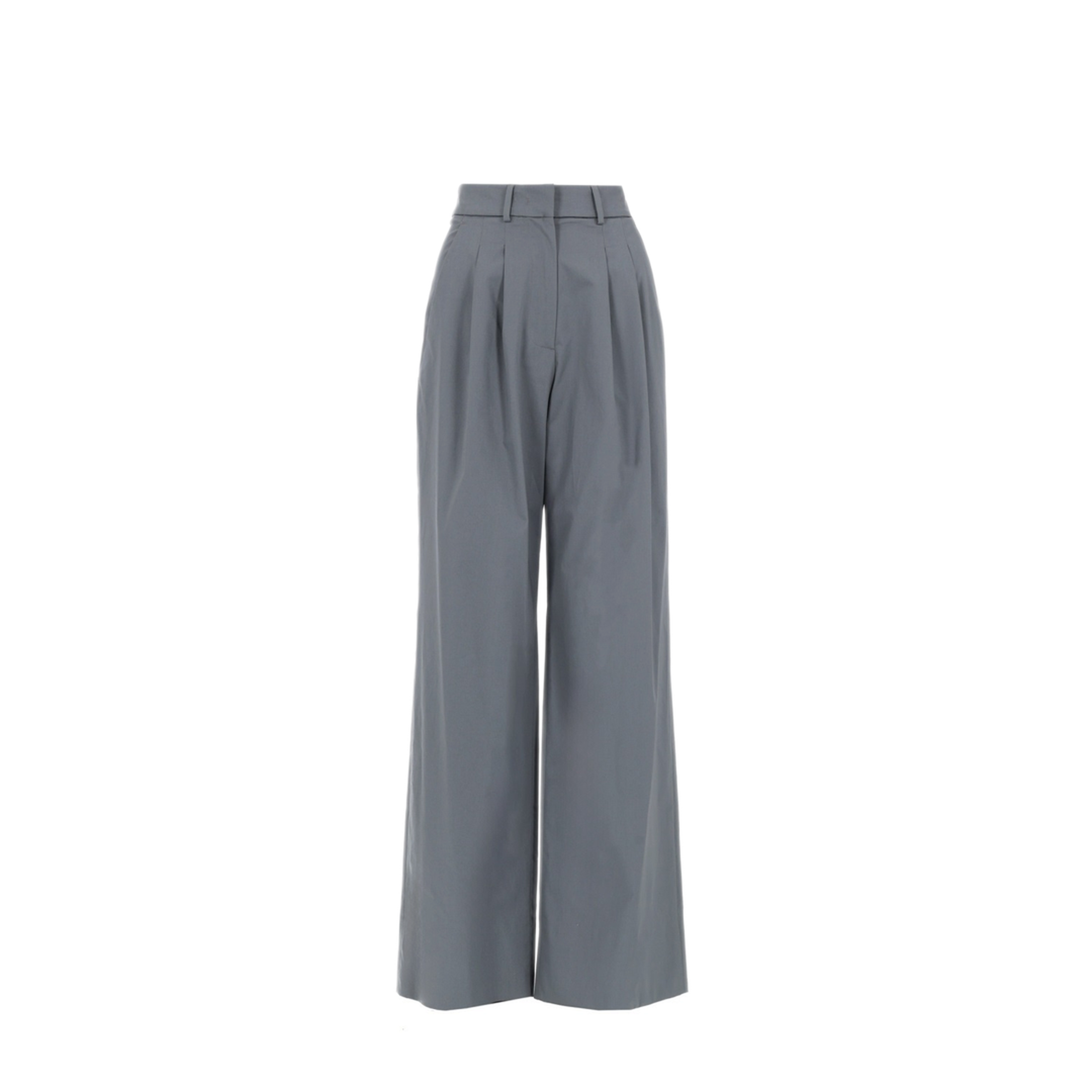 MAYFEYR - PT Torino - Stretch Gabardine Wide Leg Trousers - CDVSFKZ00STDSD850330
