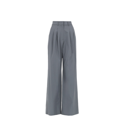 MAYFEYR - PT Torino - Stretch Gabardine Wide Leg Trousers - CDVSFKZ00STDSD850330