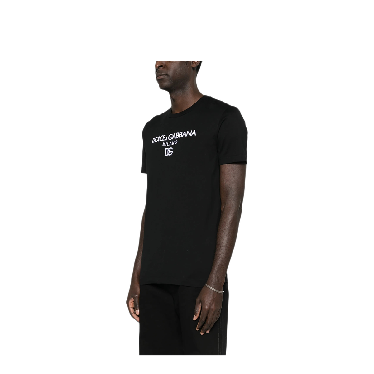 MAYFEYR - Dolce & Gabbana - T Shirt With Dg Embroidery - G8PD7ZG7P0HN0000