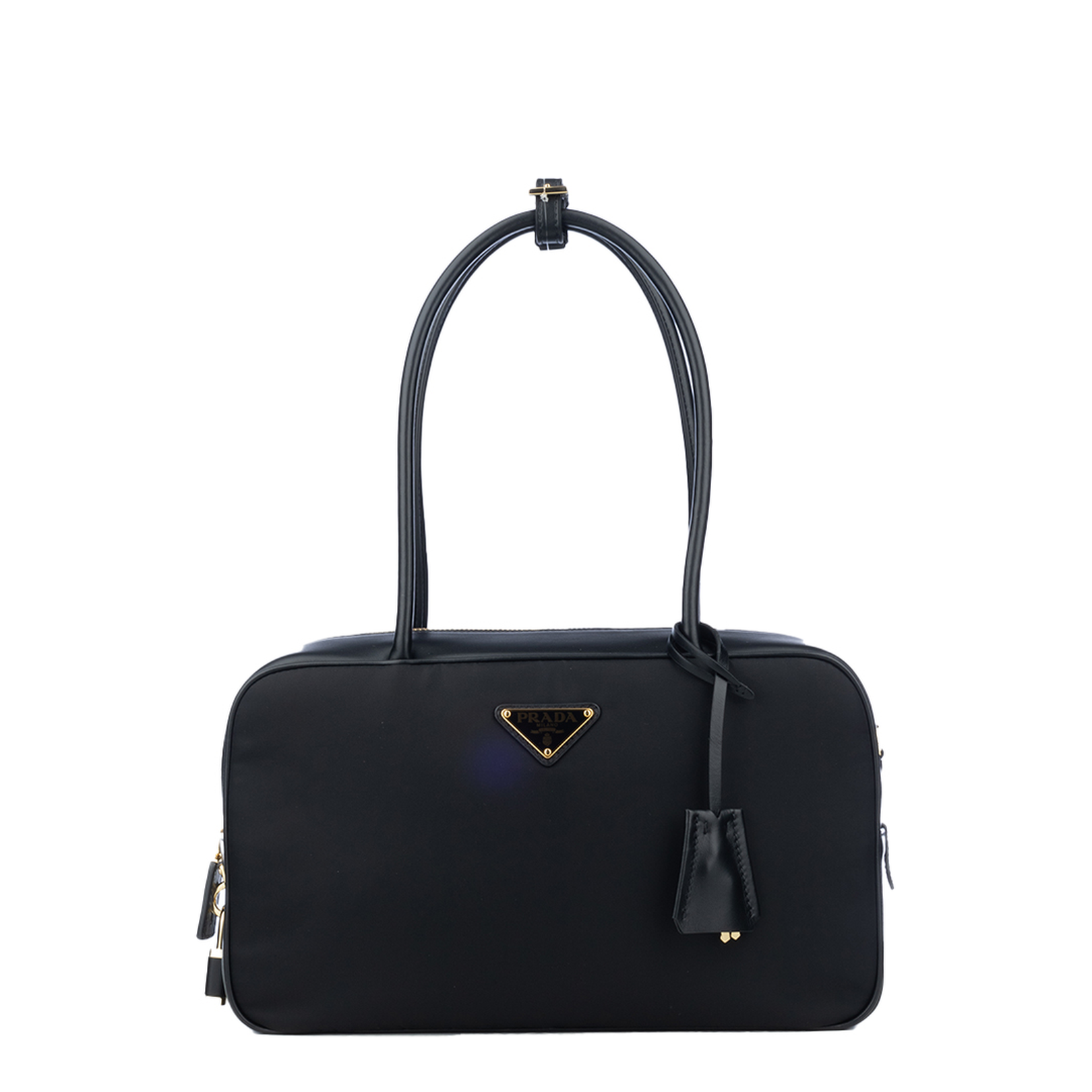Black Nylon Handbag