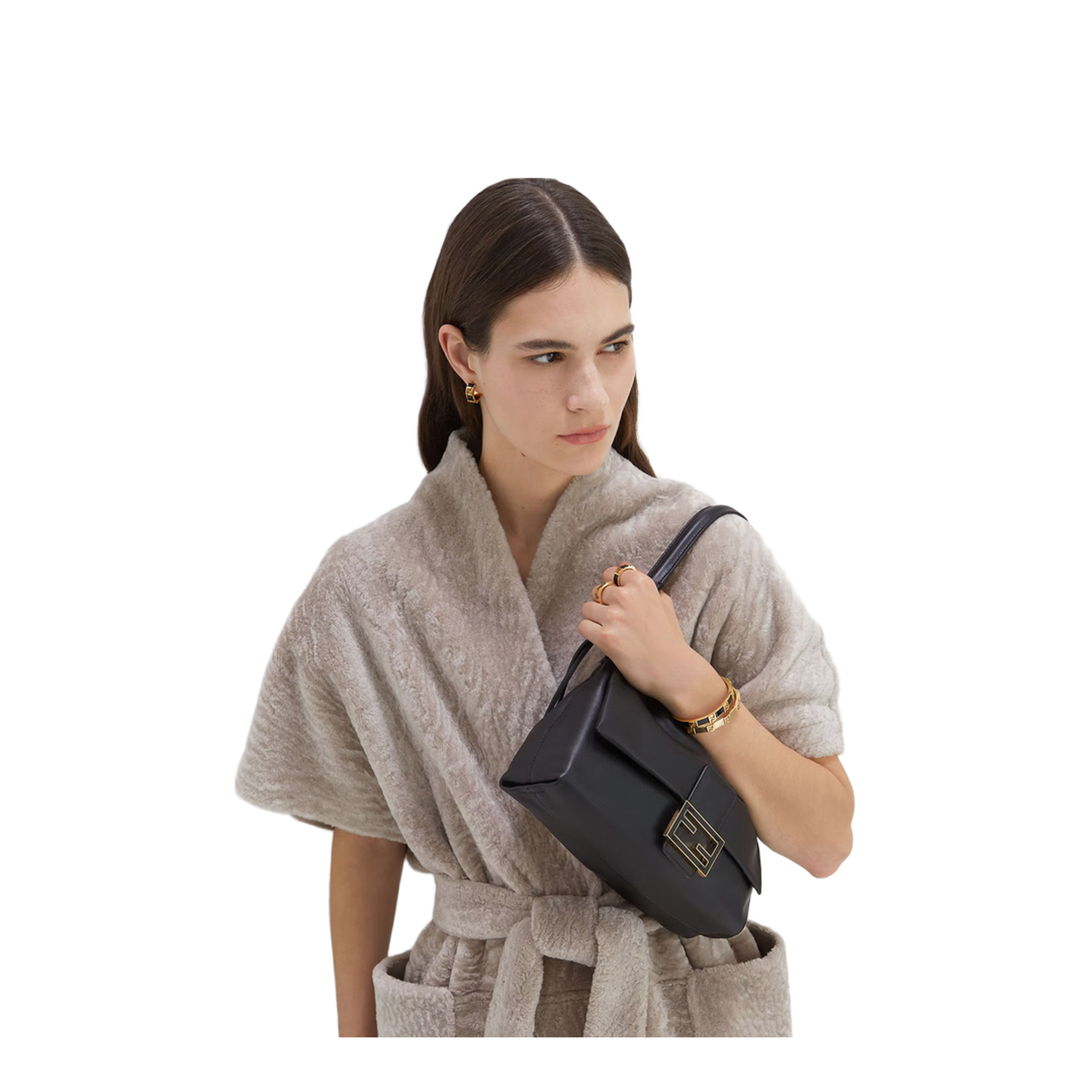 MAYFEYR - Fendi - Mamma Baguette Medium Nappa Leather Bag - 8BR833AQ0D