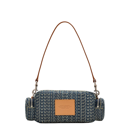 Cargo Monogram Denim Shoulder Bag