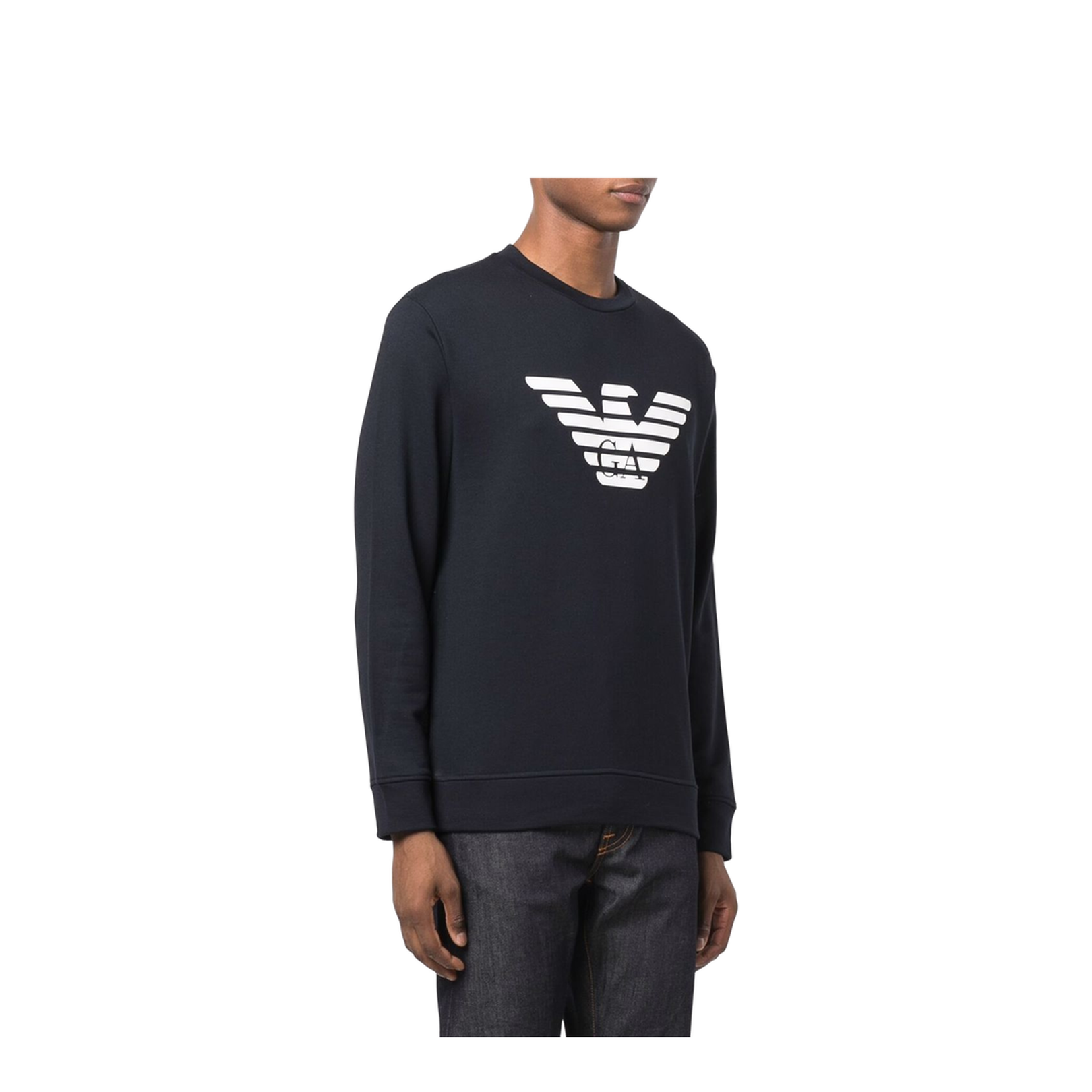 Logo Print Crew-Neck Sweatshirt