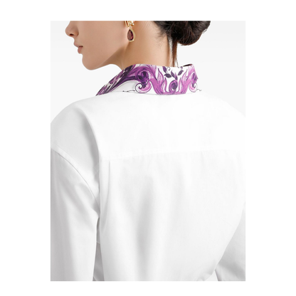 Cotton Blouse in White