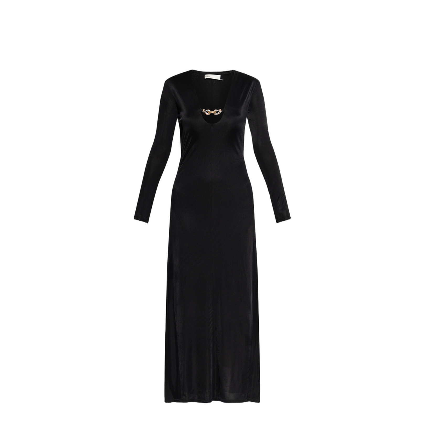 Dress with decorative appliqué