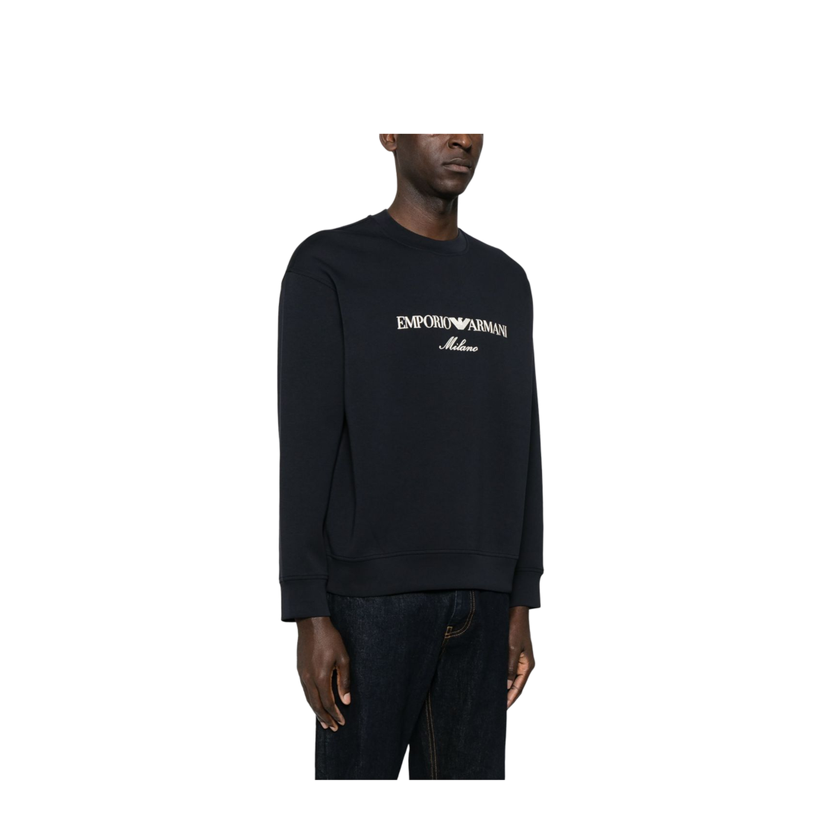 ASV Double-Jersey Sweatshirt with Logo Embroidery
