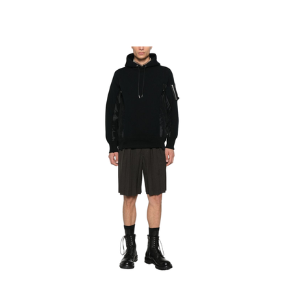 Cotton and Nylon Hoodie