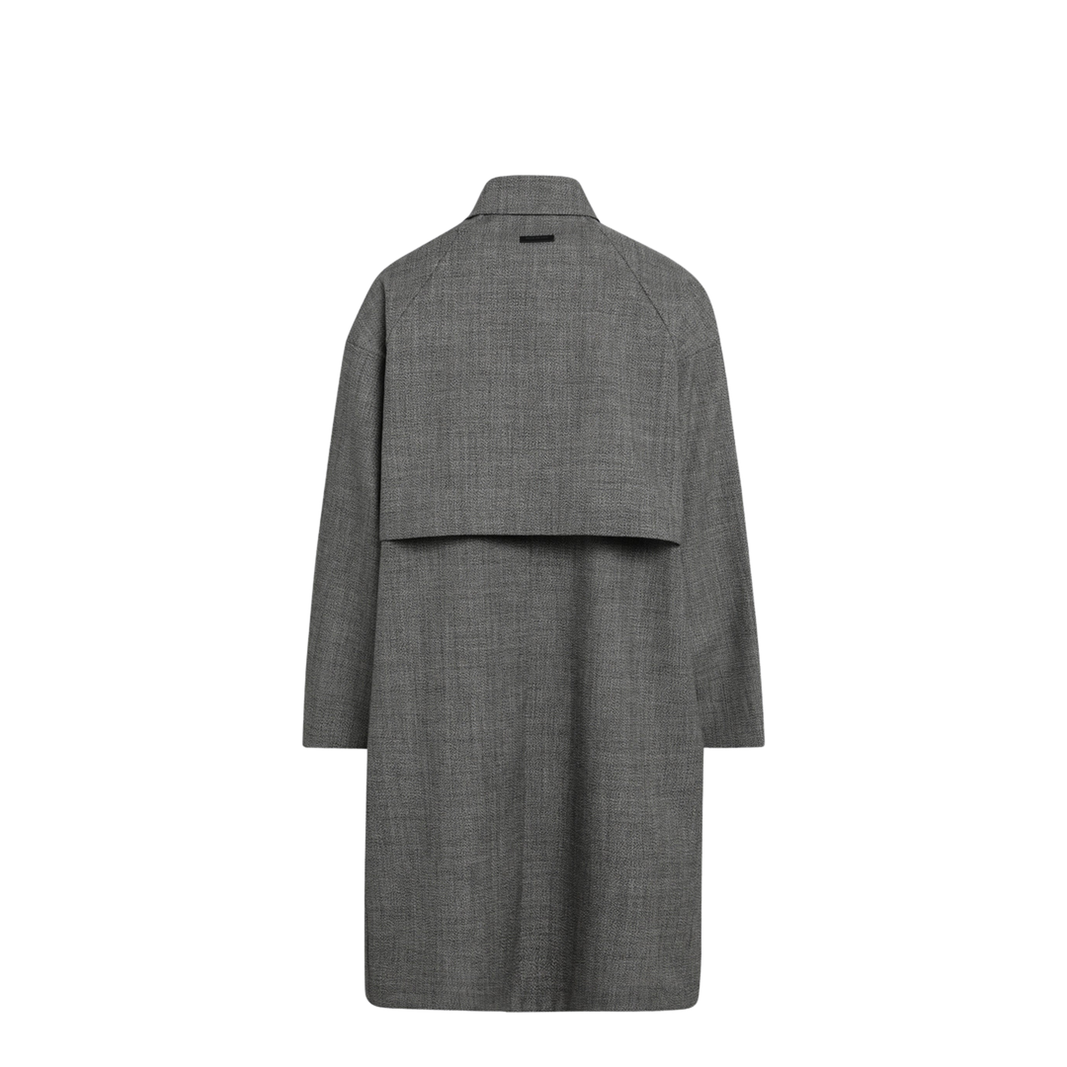 MAYFEYR - Fear Of God - Relaxed Trench Coat In Mouliné Wool - FG9M64-653BMW135