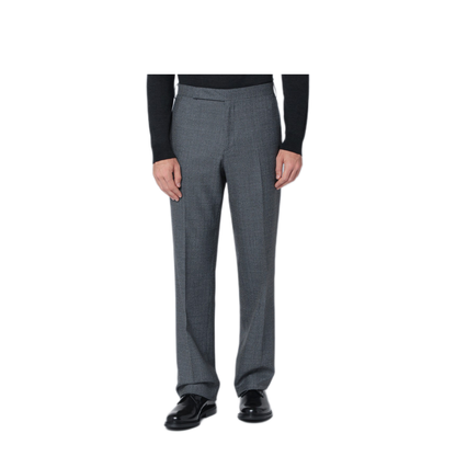 MAYFEYR - Lardini - Grey Wool Trousers - AAPALUAAIF65424930