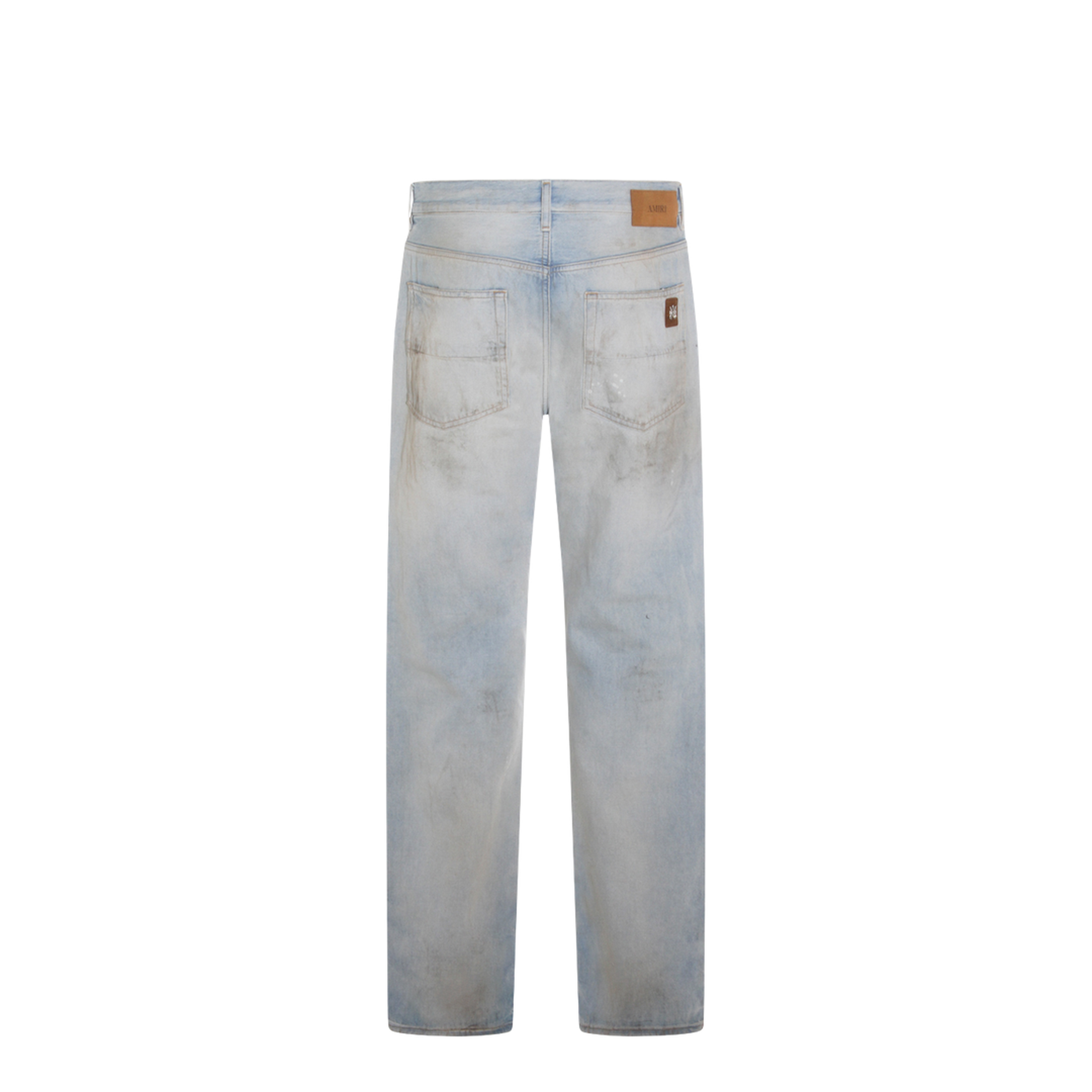 Light Blue Cotton Denim Jeans