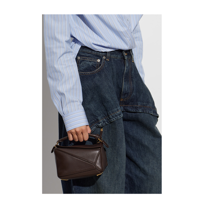 MAYFEYR - Loewe - Puzzle Mini Bag - A510PLIX180DARKCHESTNUT