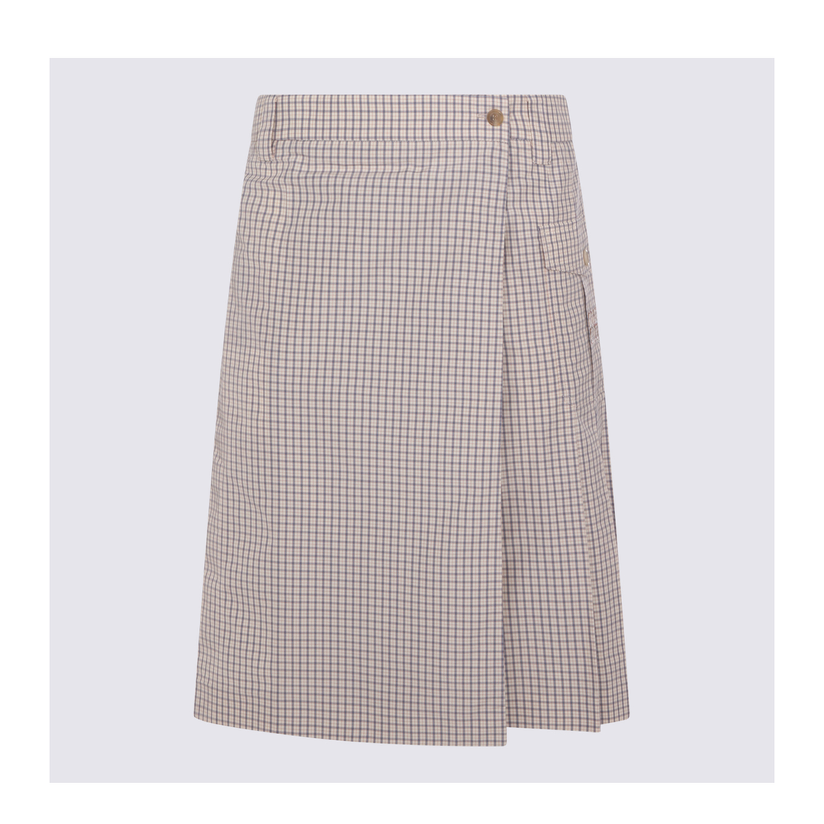 MAYFEYR - Miu Miu - Embroidered Nylon Blend Skirt - MG2642SOOO19CWF0036