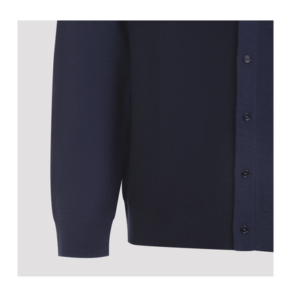 MAYFEYR - Paul Smith - Wool Knit Cardigan Shirt - M1R988ZW03157