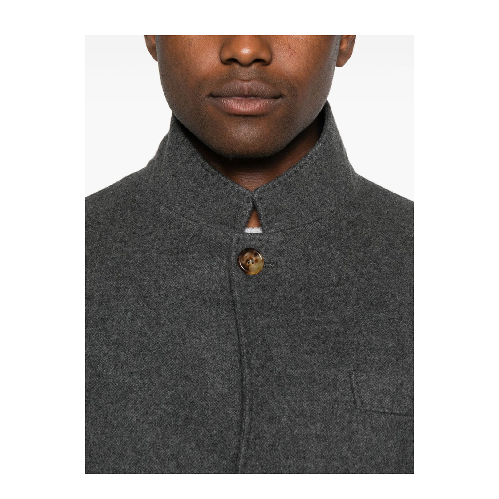 Cashmere Single-Breasted Jacket