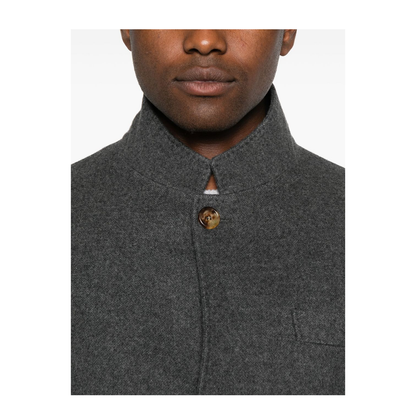 Cashmere Single-Breasted Jacket