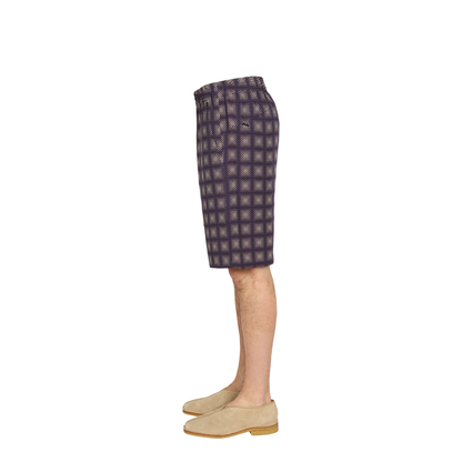 MAYFEYR - Needles - Check Print Bermuda - KP088ADOTOMBRE