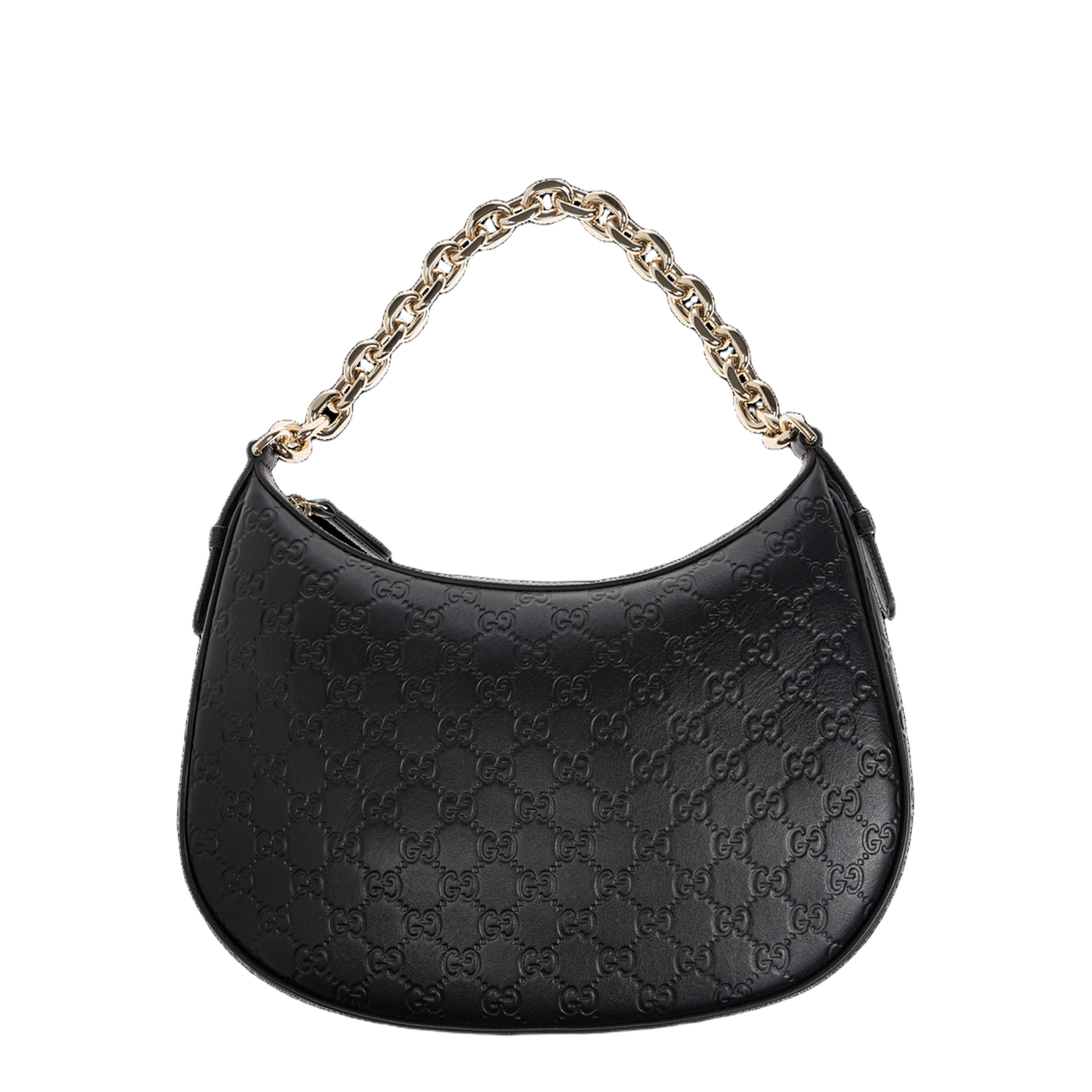 GG Emblem Large Shoulder Bag
