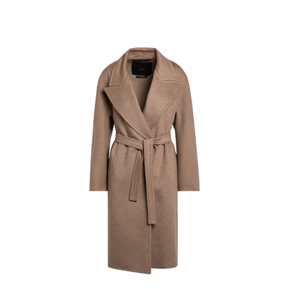 MAYFEYR - Max Mara - Beige Deconstructed Cashmere Coat - VALLEWO009