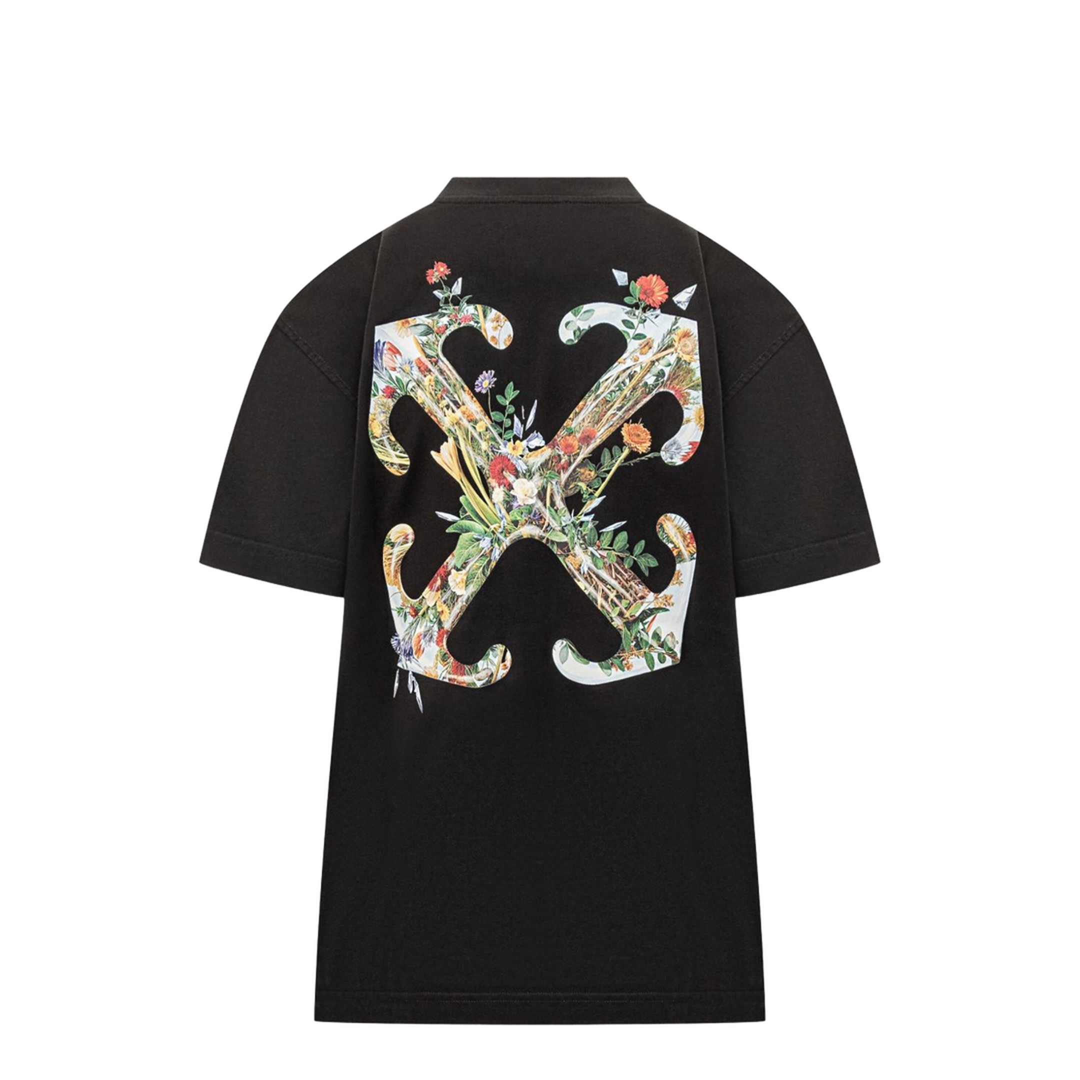 Arrow Glass Flower Regular Logo T-Shirt