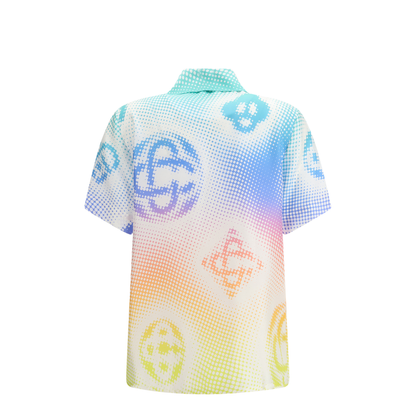 MAYFEYR - Casablanca - Halftone Logo Short-Sleeve Shirt - WSP26SH20002