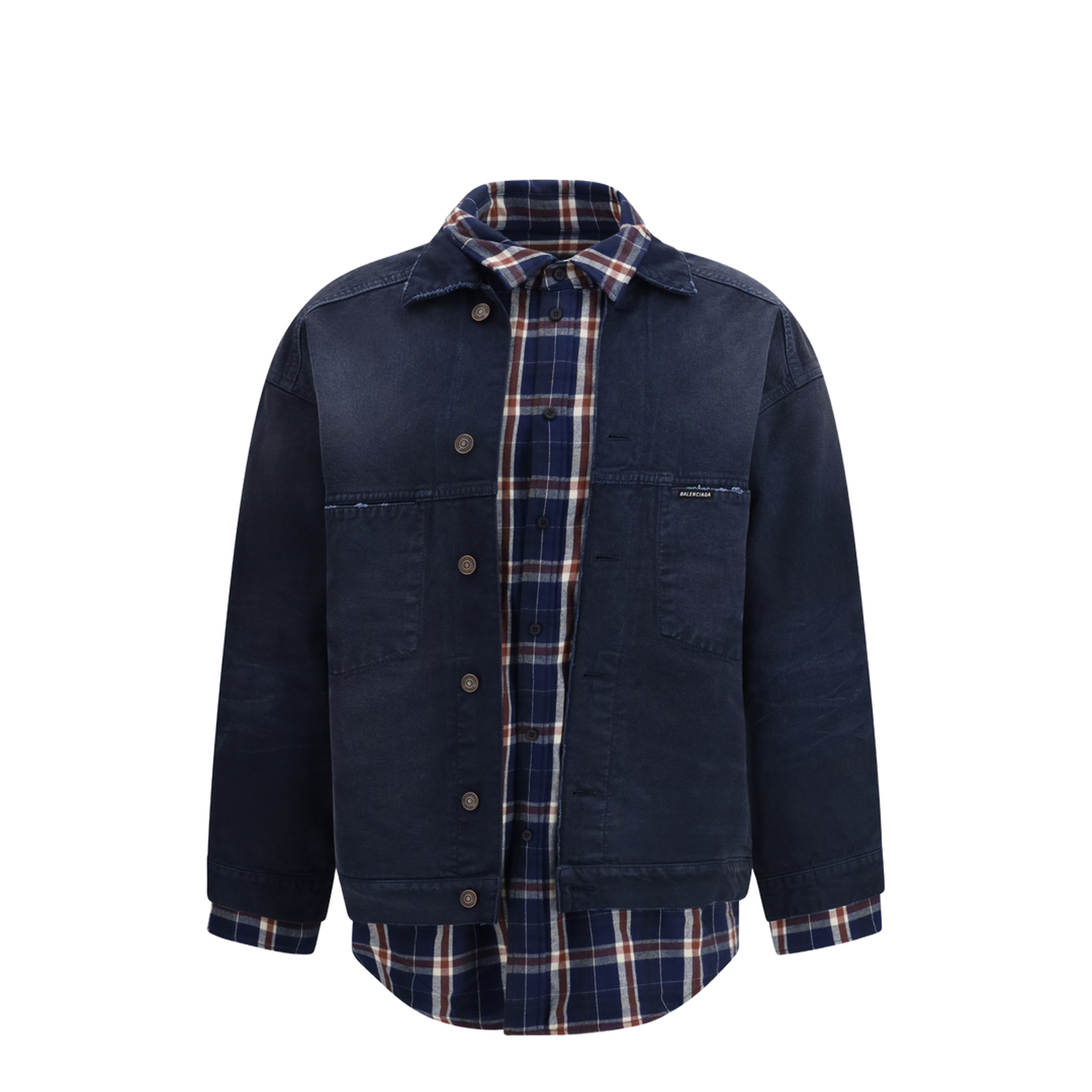 MAYFEYR - Balenciaga - Patched Shirt Jacket - 857174TTW64