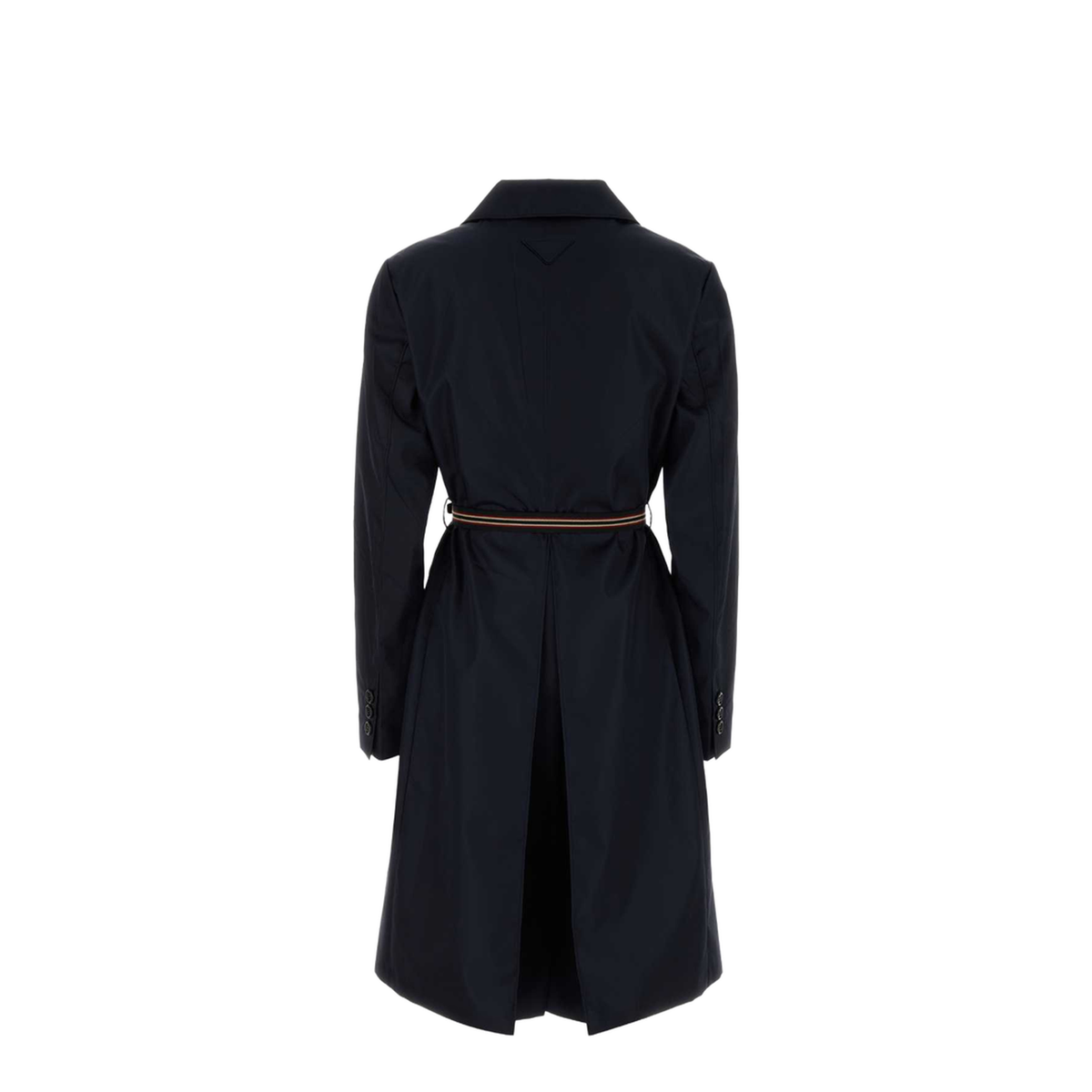 Midnight Blue Re-Nylon Trench Coat