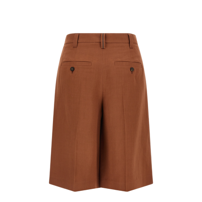 Sartorial Bermuda Shorts Brown