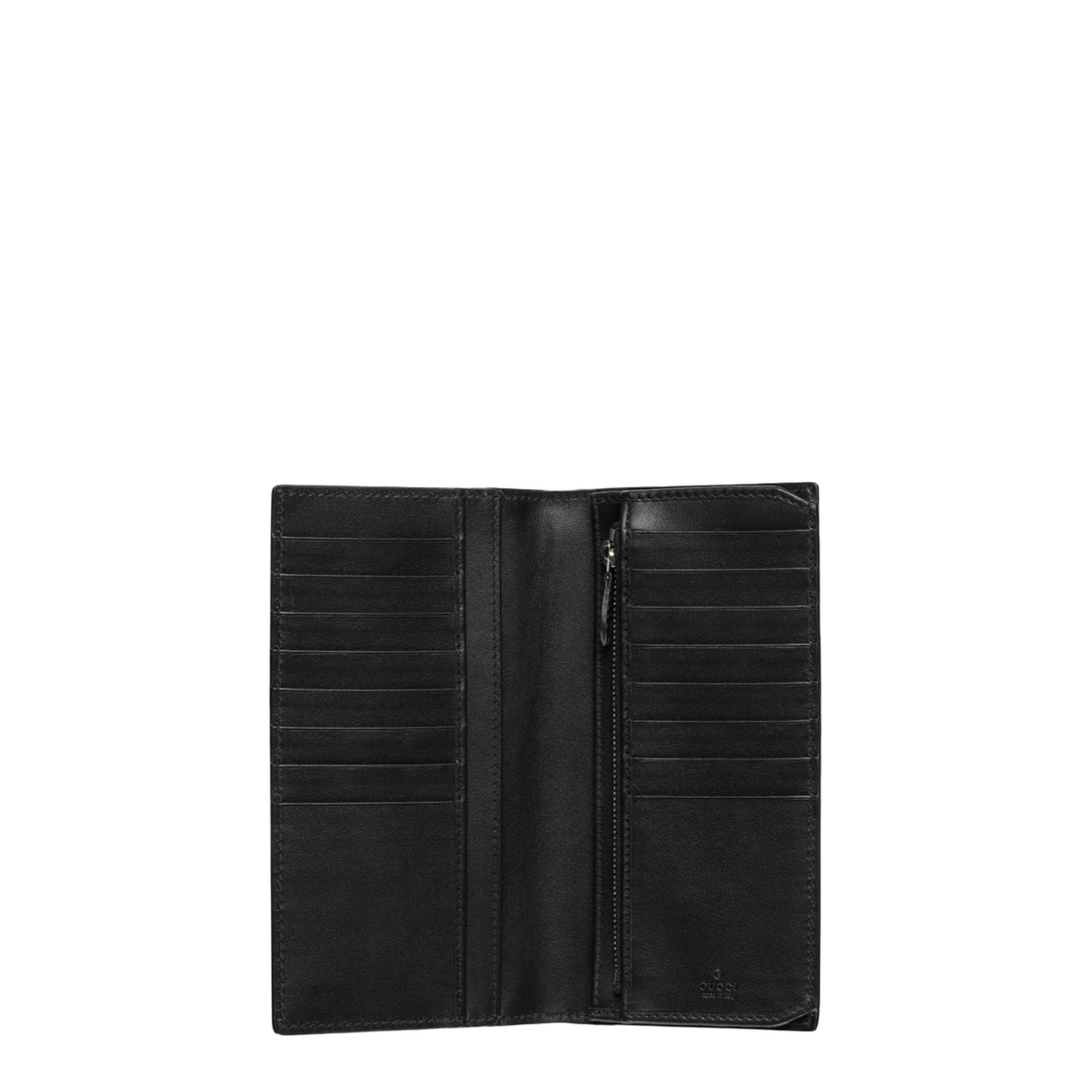 Card Holder with Zip Pocket and Open Pockets