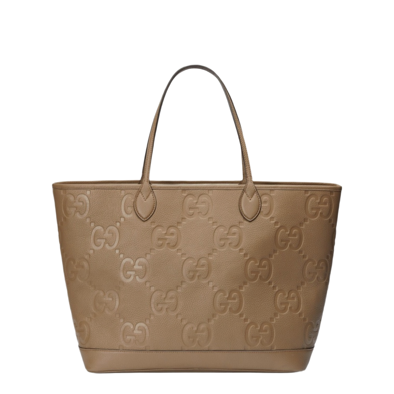 Ophidia Leather Tote Bag - Tan